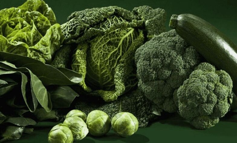зелени зеленчуци за отслабване на седмица със 7 кг