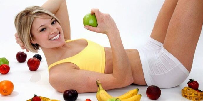 плодове и упражнения за отслабване за един месец